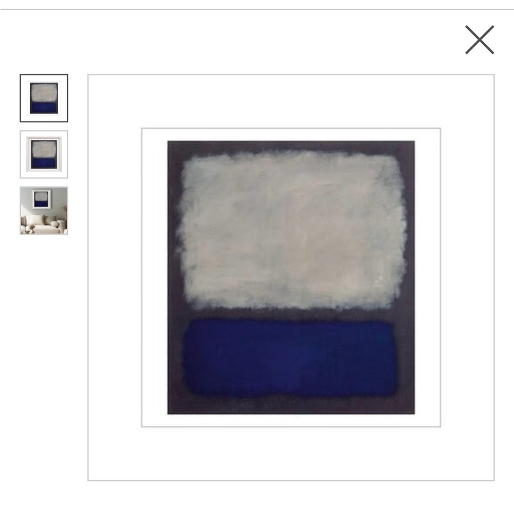 Mark Rothko, Blue&Grey. - Picture 3 of 3